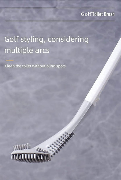 360 Deep Golf Head Brush Toilet Bowl Cleaner Brush,