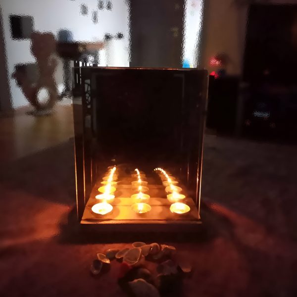 Infinity Reflection Mirror Candle Holder