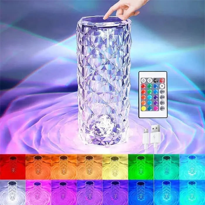 3D Crystal Table Lamp - Luxenish